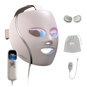 Shark CryoGlow LED Face Mask Rose Glow front view