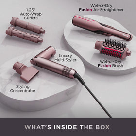Shark FlexFusion Ceramic Air Styler side view showing design