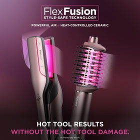 Shark FlexFusion Ceramic Air Styler with attachments and controls
