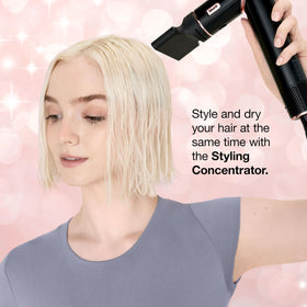 Shark FlexStyle accessories including oval brush and curlers