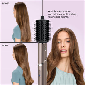 Shark FlexStyle Air Multi-Styler close-up of temperature control feature