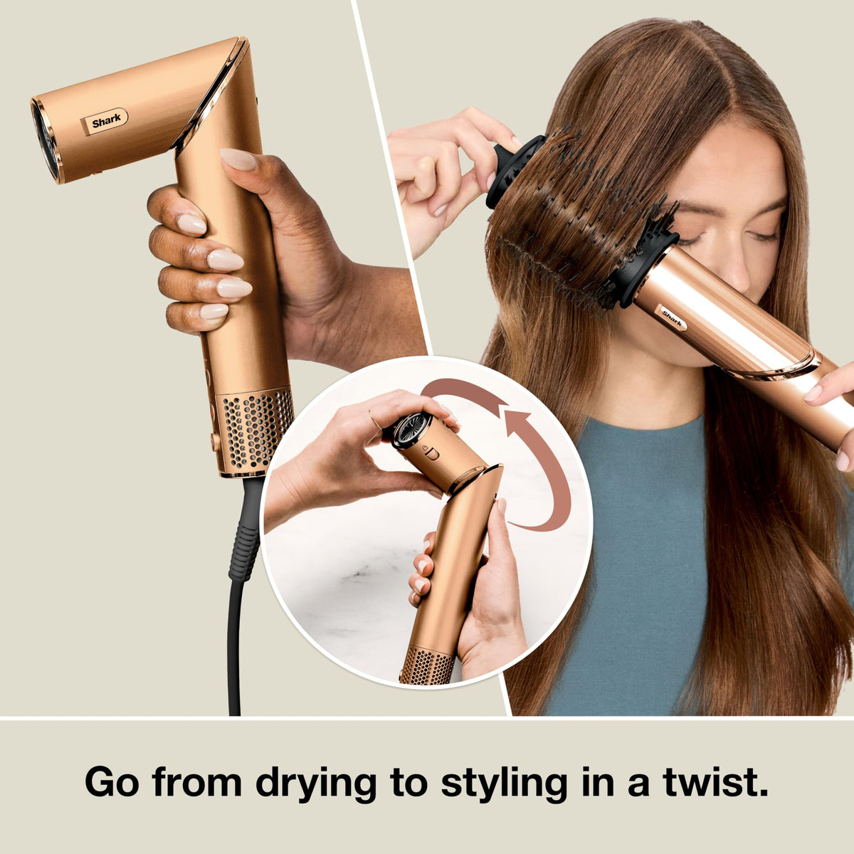 Shark FlexStyle Air Multi-Styler concentrator attachment