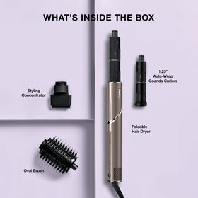 Shark FlexStyle Air Multi-Styler lightweight design with power cord