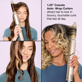 Shark FlexStyle Air Multi-Styler showing high-speed airflow