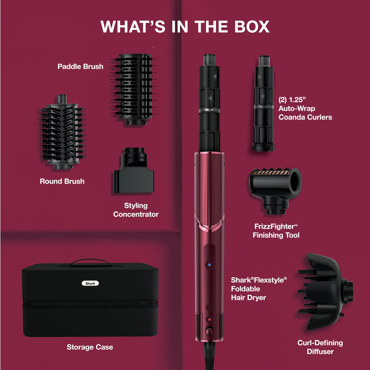 Shark FlexStyle Air Multi-Styler with concentrator attachment