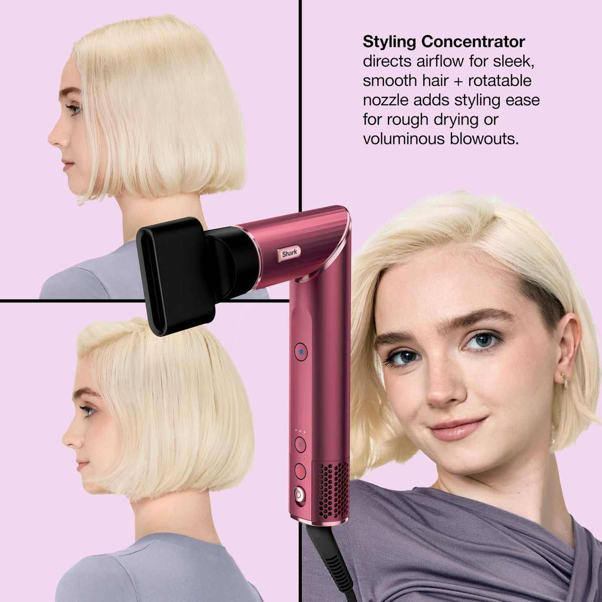 Shark FlexStyle Air Multi-Styler with paddle brush attachment