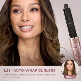 Shark FlexStyle attachments for curling and volumizing