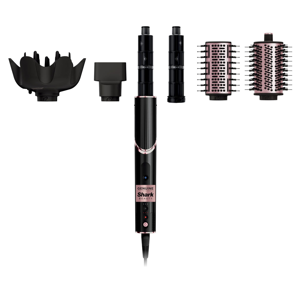 Shark FlexStyle multi-styler in Coanda Black, front view