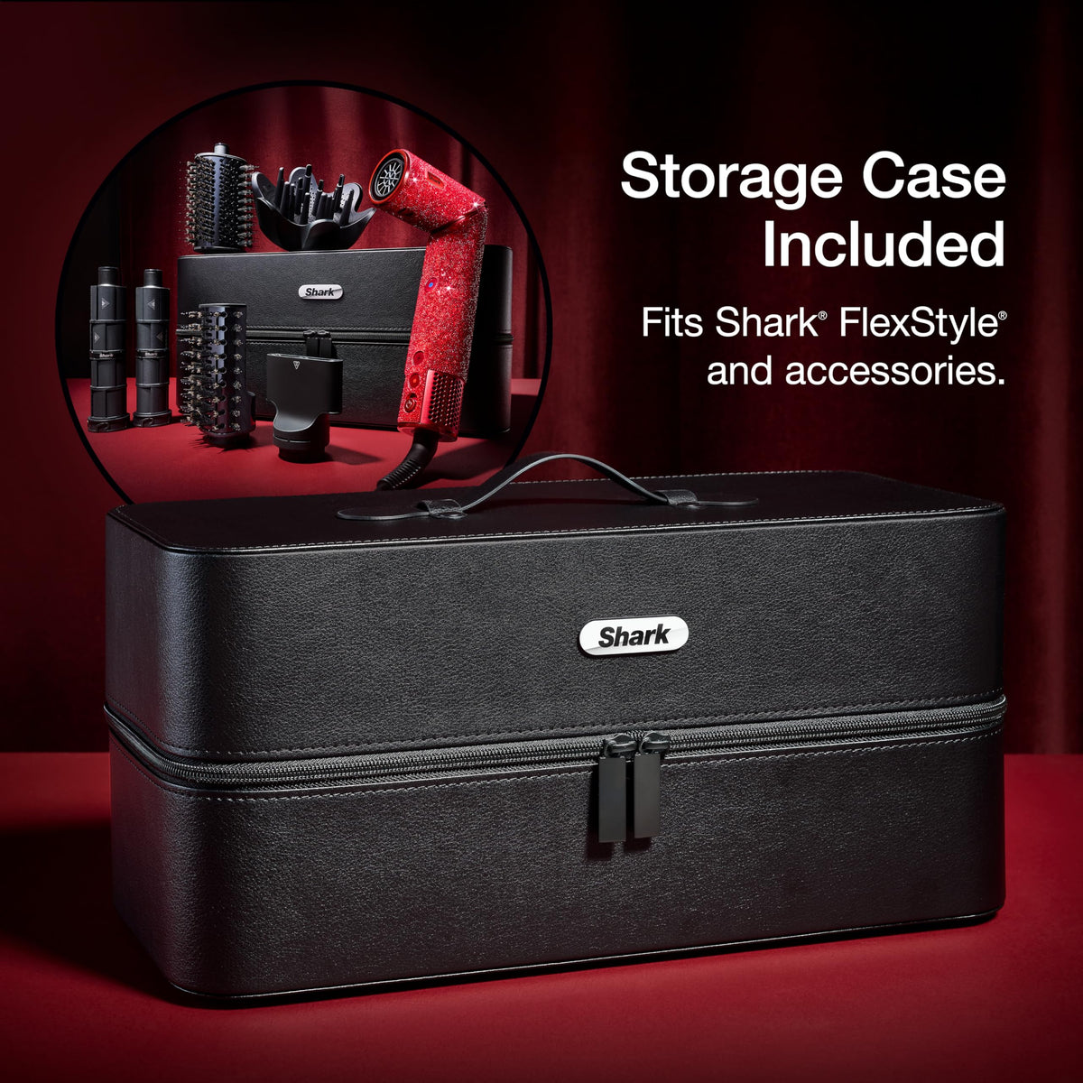 Shark FlexStyle Multi-Styler Red Diamond lifestyle scene