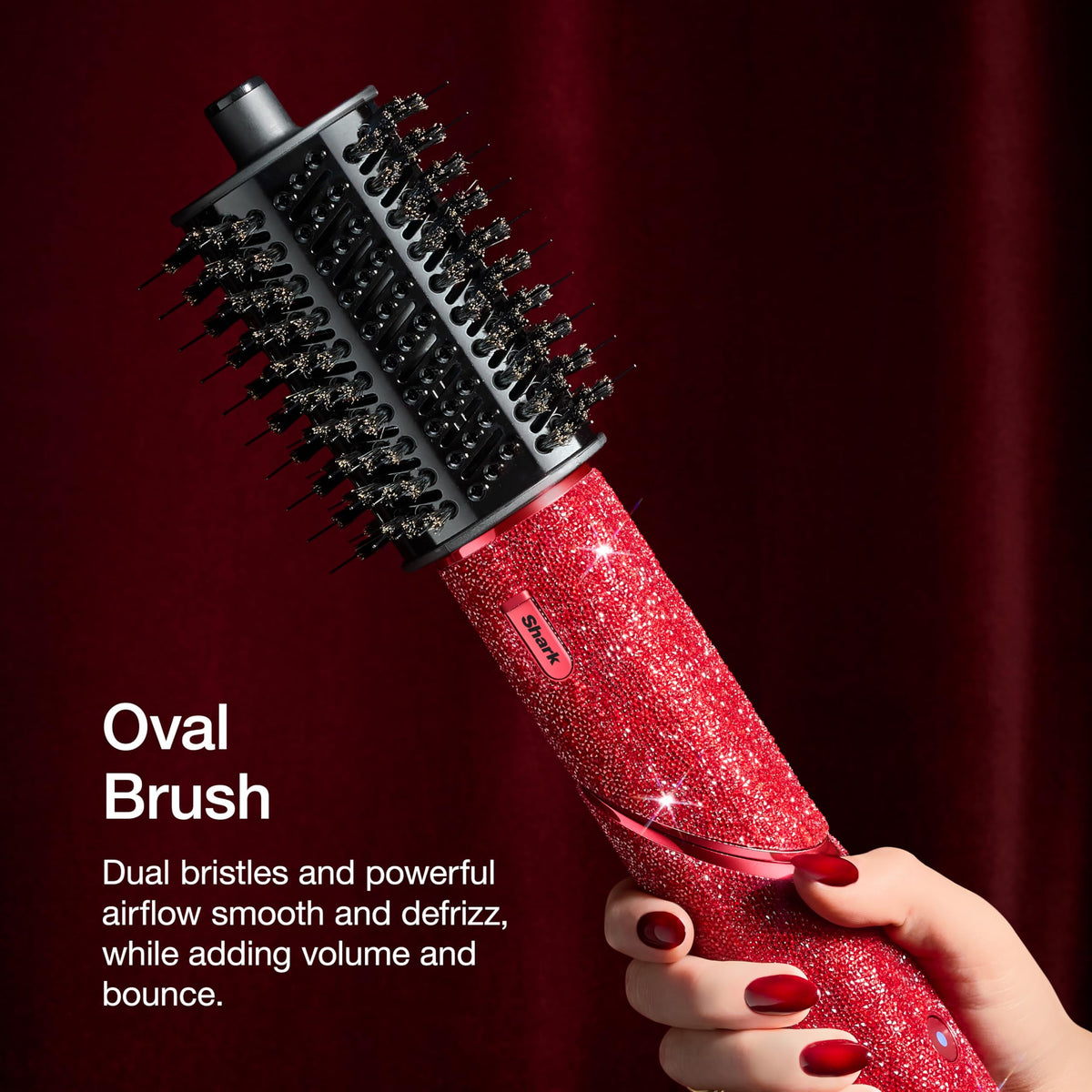 Shark FlexStyle Multi-Styler Red Diamond side view
