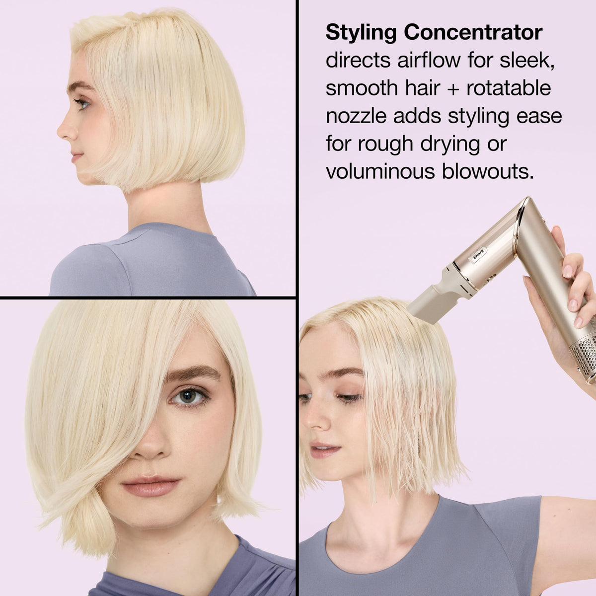 Shark FlexStyle styling concentrator nozzle