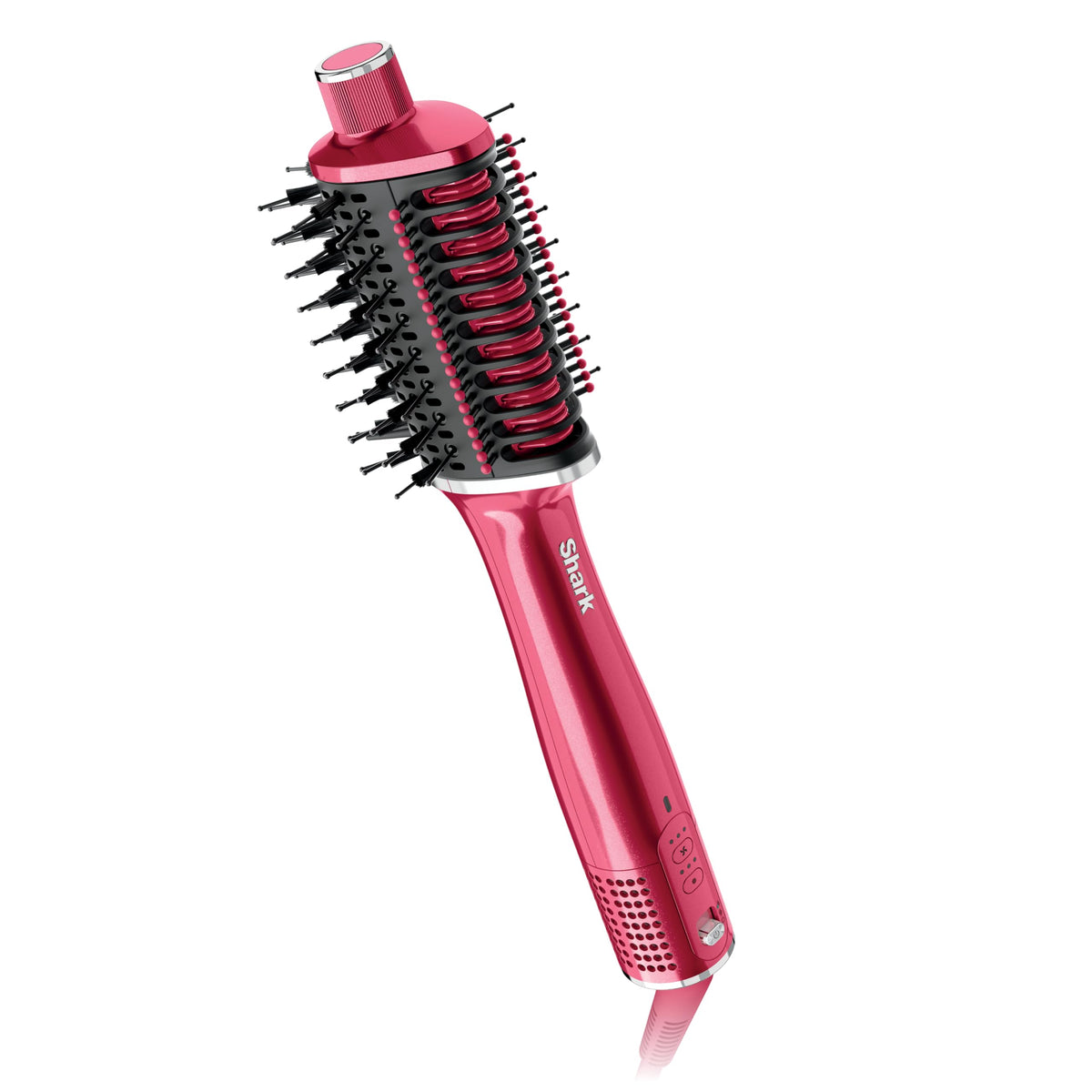 Shark Glossi 2-in-1 Hot Tool Raspberry Pink front view