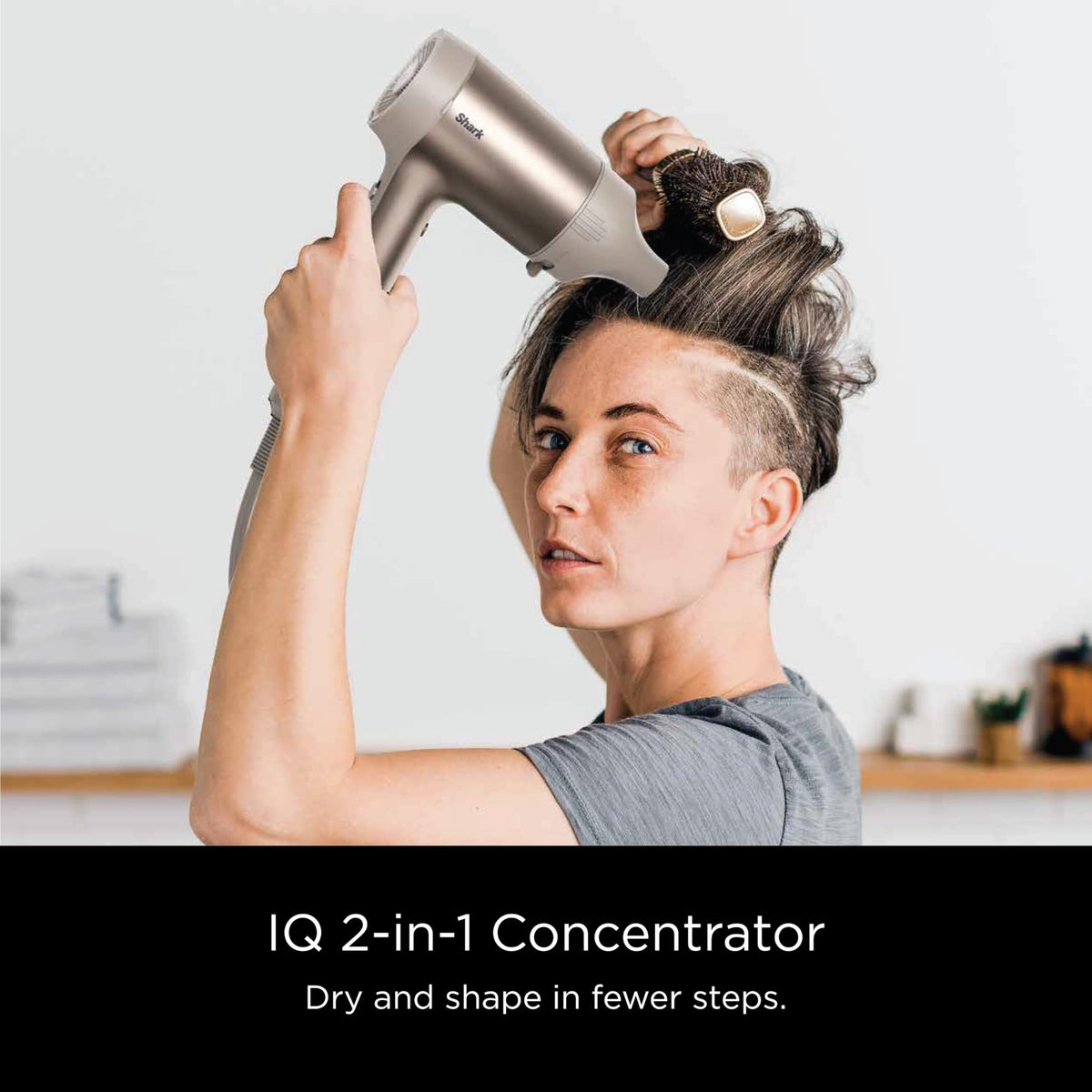 Shark HyperAIR Ionic Dryer back view highlighting the design