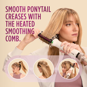 Shark SmoothStyle Heated Comb and Blow Dryer Brush packaging