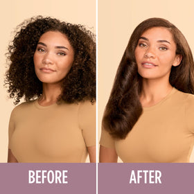 Shark SmoothStyle Heated Comb and Blow Dryer Brush with user styling hair
