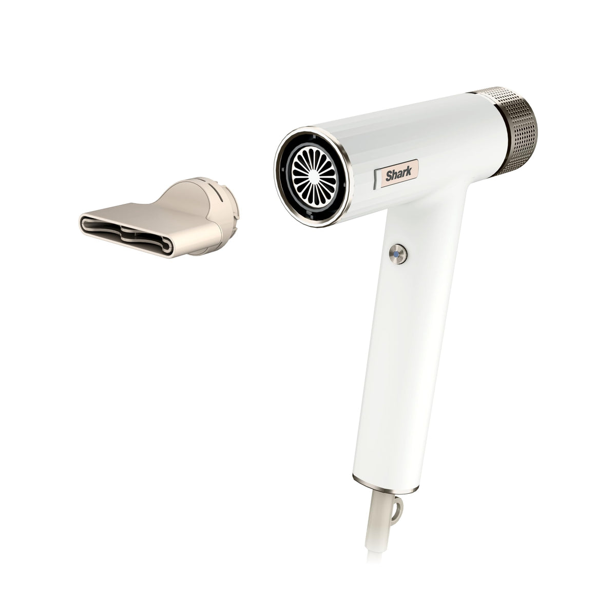 Shark SpeedStyle Ionic Hair Dryer front view with concentrator