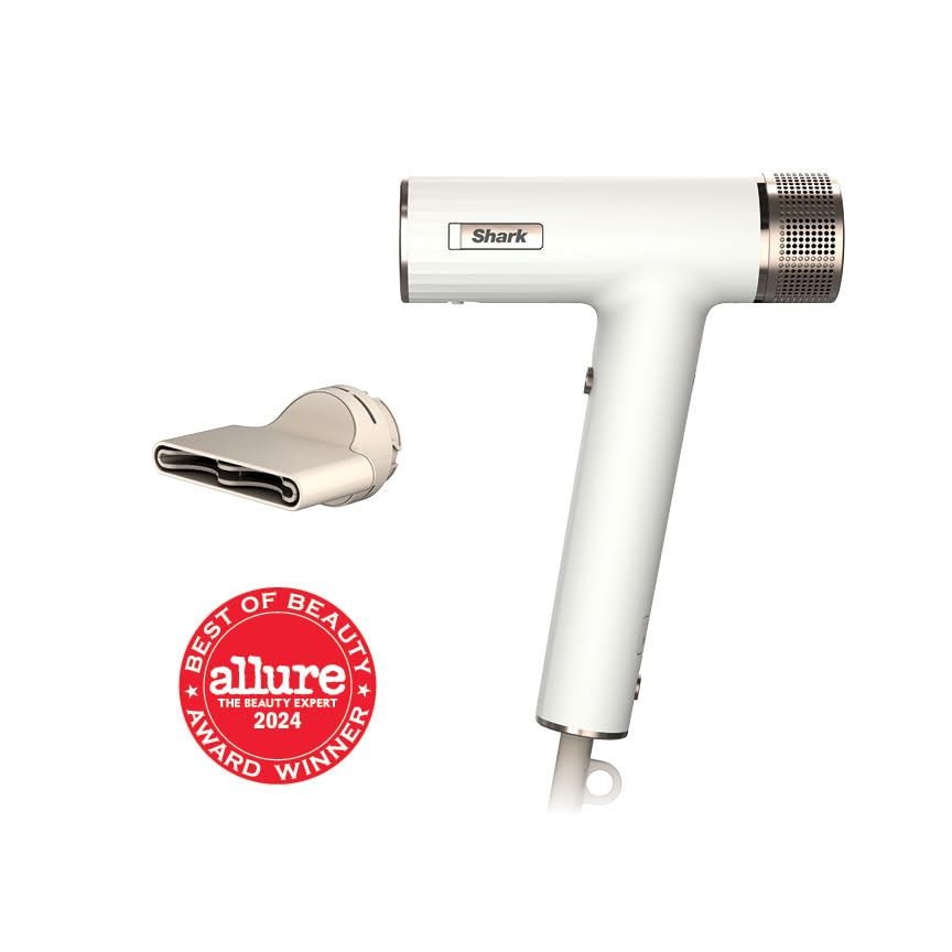 Shark SpeedStyle Ionic Hair Dryer side view showing controls
