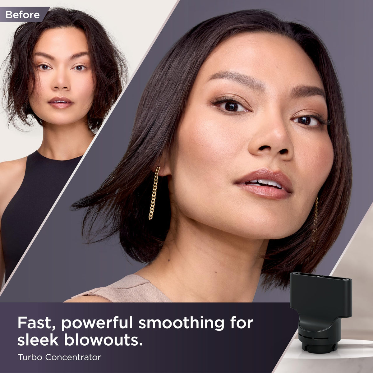 Shark SpeedStyle Pro Flex Dryer in use, demonstrating high-velocity airflow