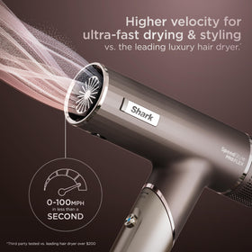 Shark SpeedStyle Pro Flex Hair Dryer in compact storage mode