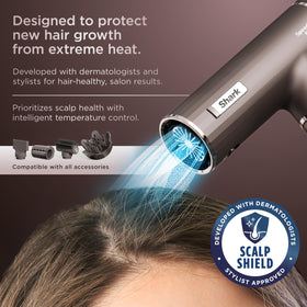 Shark SpeedStyle Pro Flex Hair Dryer side view