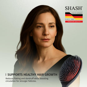 SHASH Boar Bristle Brush packaging