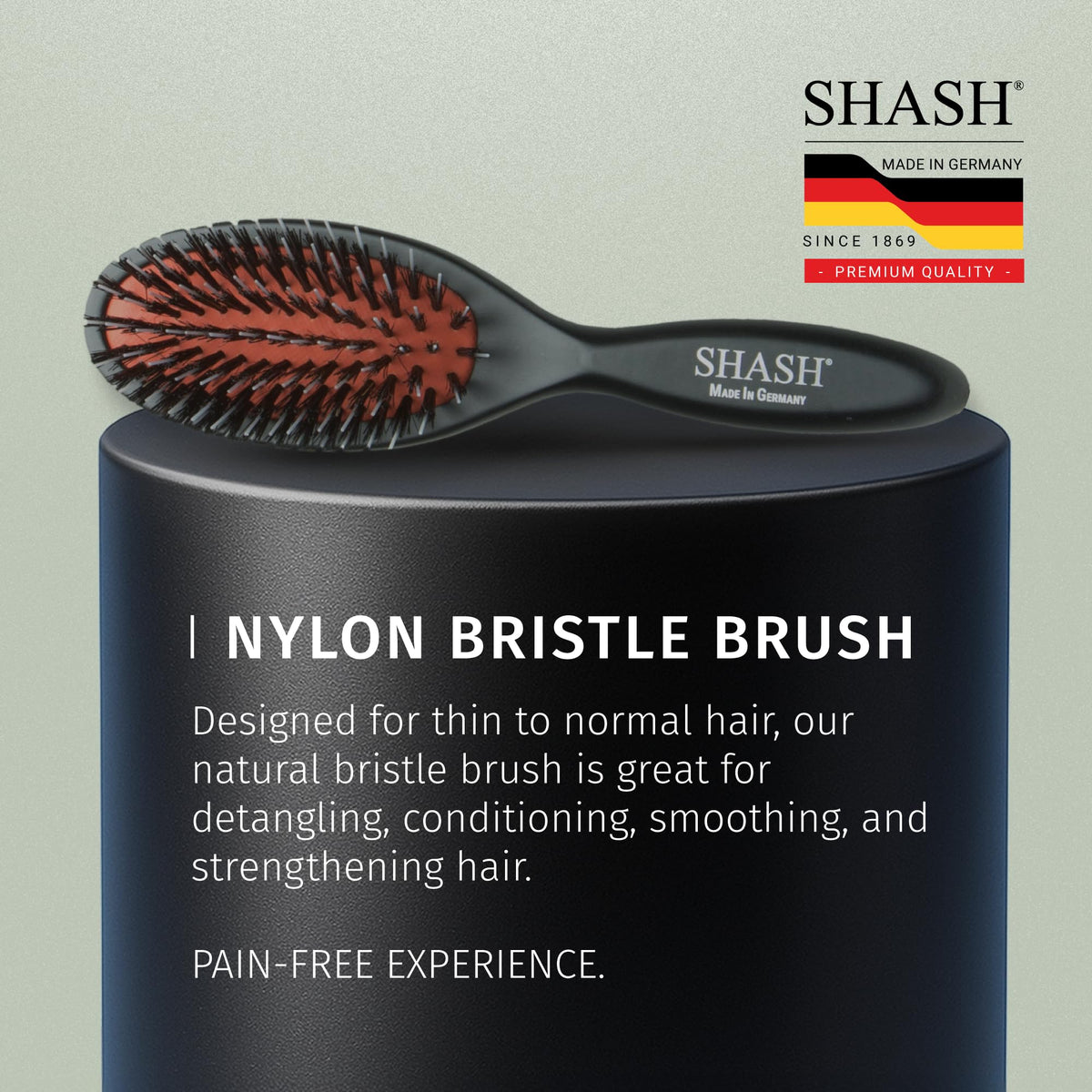 SHASH brush packaging and product details