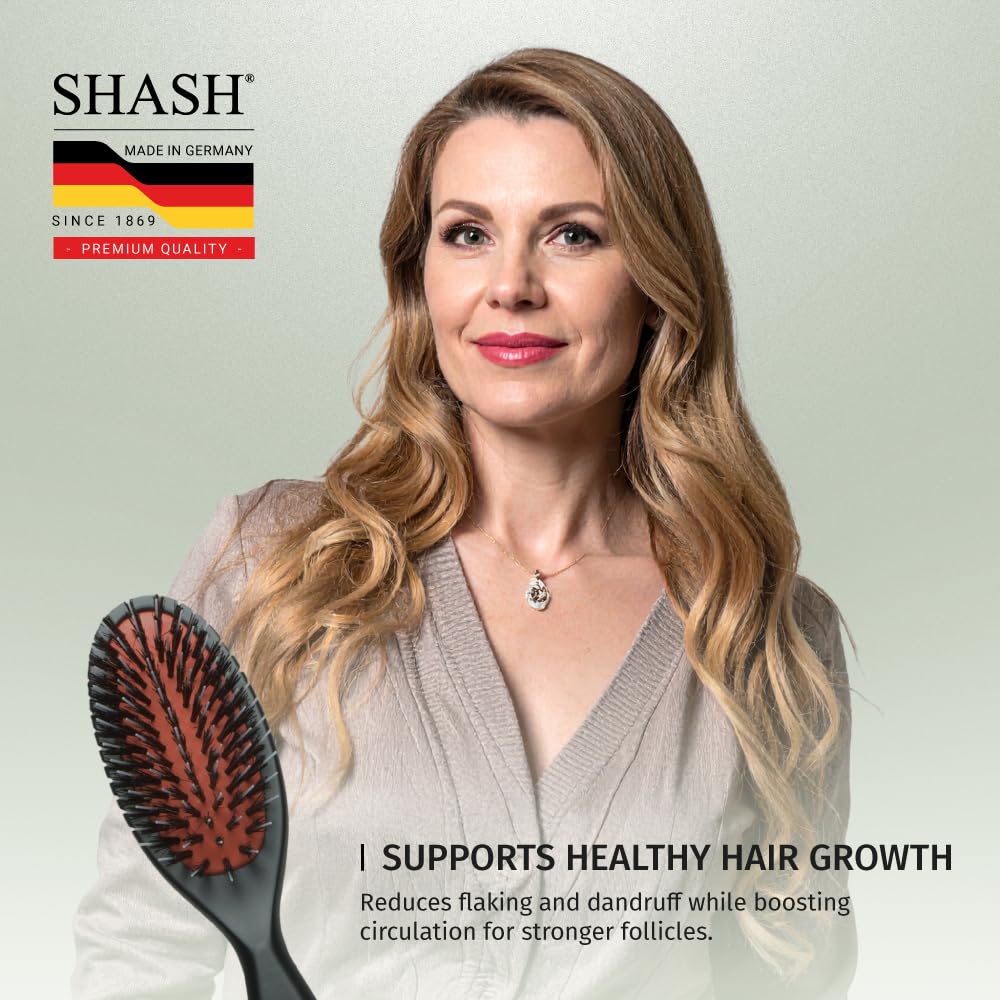 SHASH brush side view highlighting design