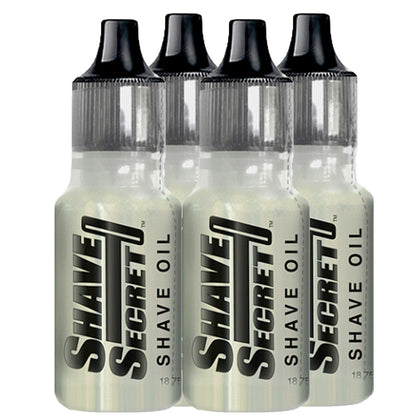 Shave Secret Shaving Oil 18.75ml bottle front view