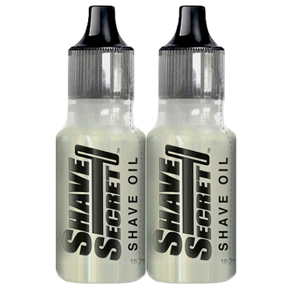 Shave Secret Shaving Oil 18.75ml front view of packaging