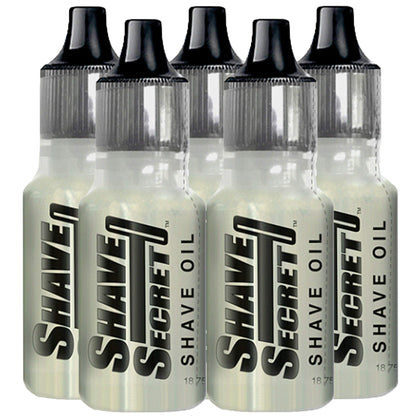 Shave Secret Shaving Oil 18.75ml front view of packaging