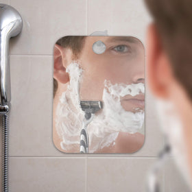 Shave Well Travel Anti-Fog Shaving Mirror close-up