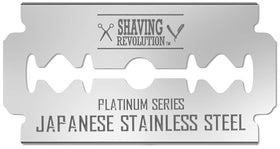 SHAVING REVOLUTION Double Edge Razor Blades 100 Count front view