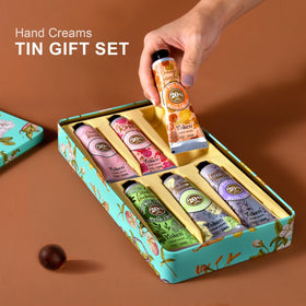 Shea Almond Hand Cream tube from Yoken's gift set