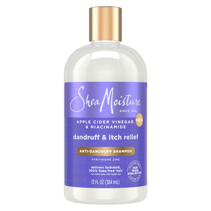 Shea Moisture Anti-Dandruff Shampoo 13oz front view