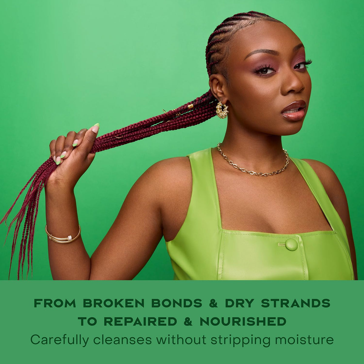 Shea Moisture Bond Repair Conditioner side view