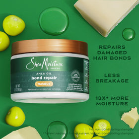 Shea Moisture Bond Repair Masque 11oz in a hair care routine