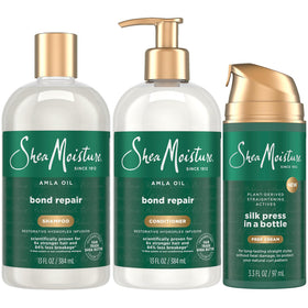 Shea Moisture Bond Repair Shampoo and Conditioner Set front view