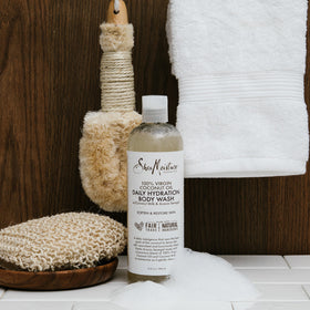 Shea Moisture Coconut Oil Bubble Bath & Body Wash with coconut and shea butter