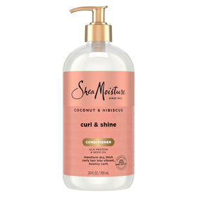 Shea Moisture Curl & Shine Conditioner Coconut & Hibiscus front view