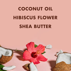 Shea Moisture Curl & Shine Conditioner Coconut & Hibiscus lifestyle scene
