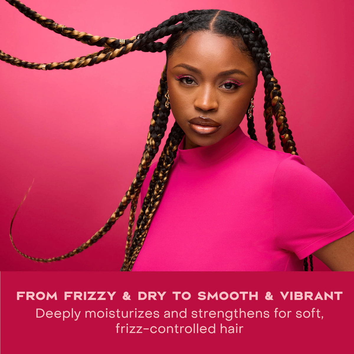Shea Moisture Intensive Hydration Conditioner application on hair
