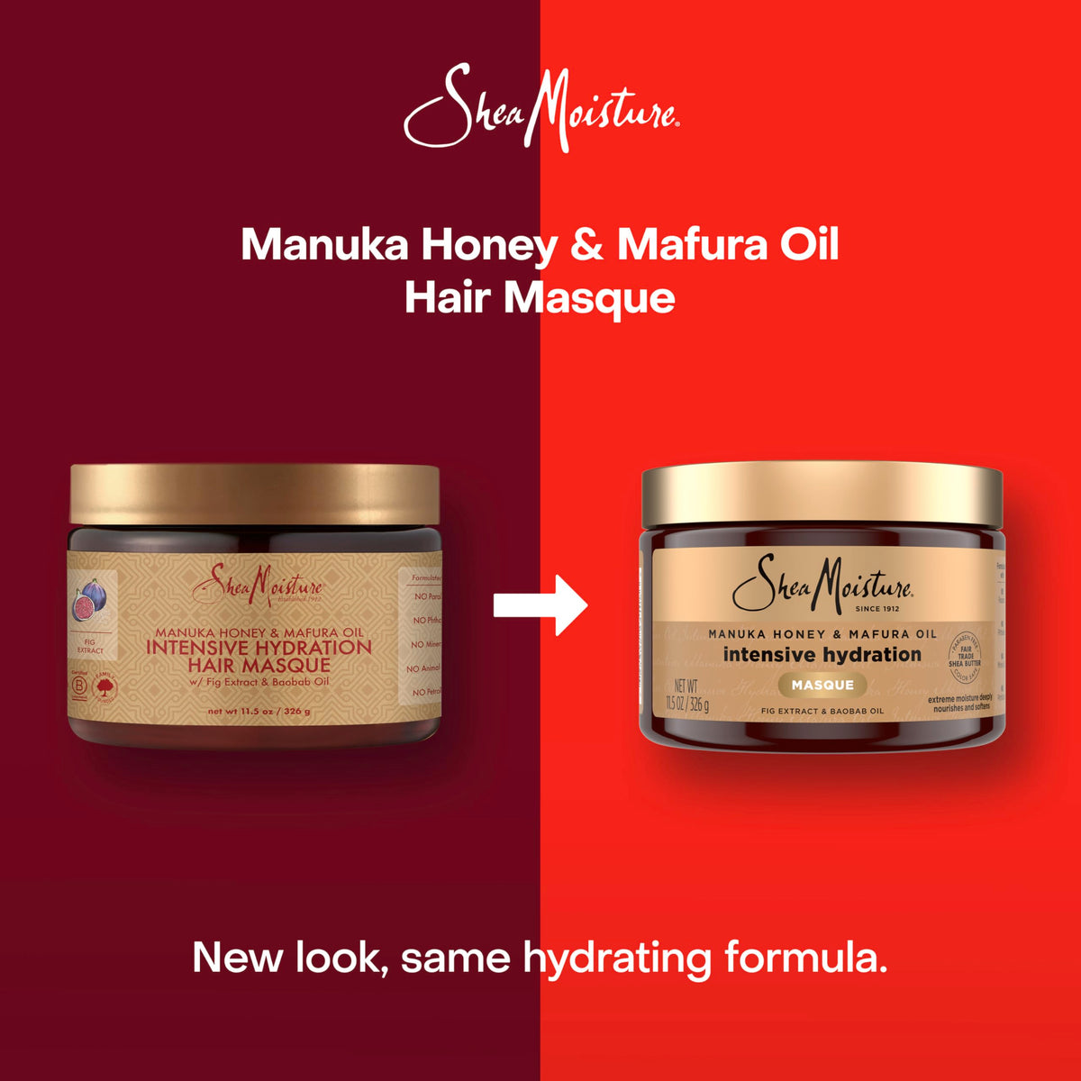 Shea Moisture Intensive Hydration Hair Masque ingredients list