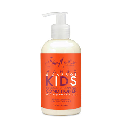 Shea Moisture Kids Conditioner Mango & Carrot 7.7oz front view