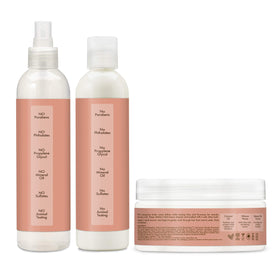 Shea Moisture Kids Curl Care Collection on a bathroom shelf