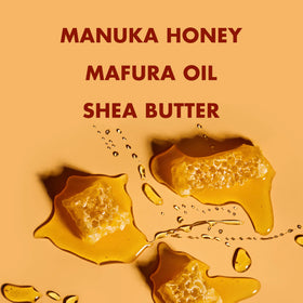 Shea Moisture Manuka Honey & Mafura Oil Shampoo application on hair