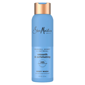 Shea Moisture Manuka Honey Oatmeal Body Wash 18 oz front view