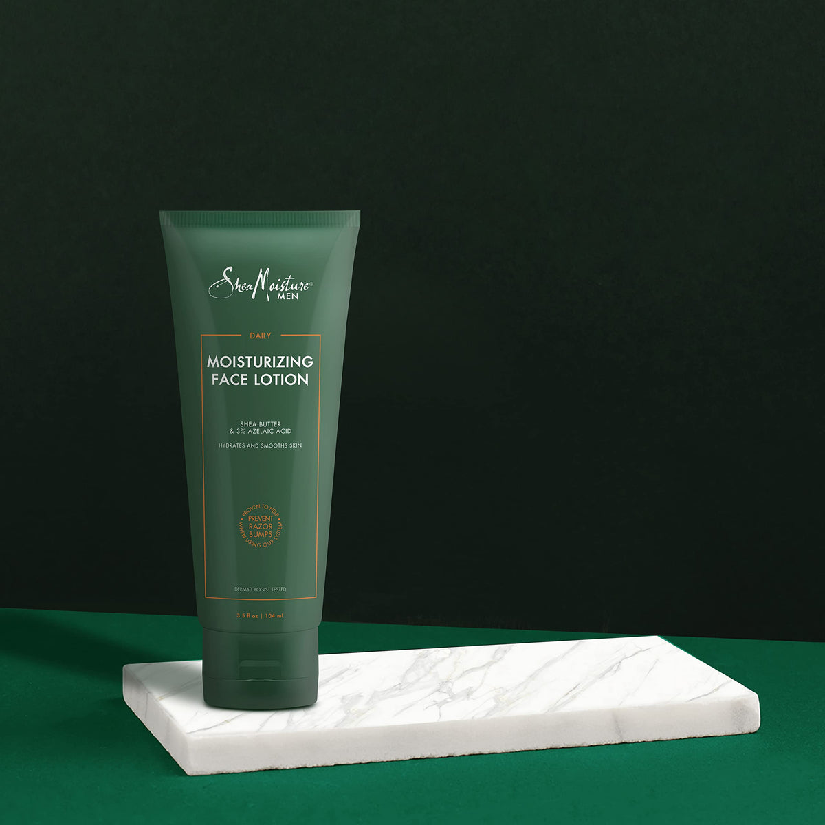 Shea Moisture Men Daily Moisturizing Face Lotion 3.5 oz application on skin