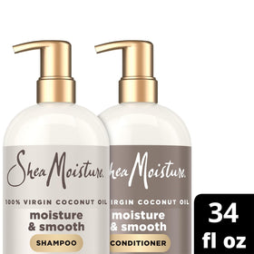 Shea Moisture Shampoo & Conditioner Set side view