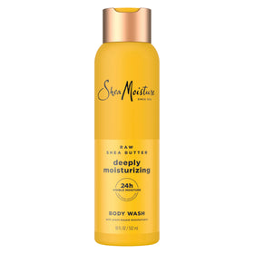 SheaMoisture Raw Shea Butter Body Wash 18 oz front view