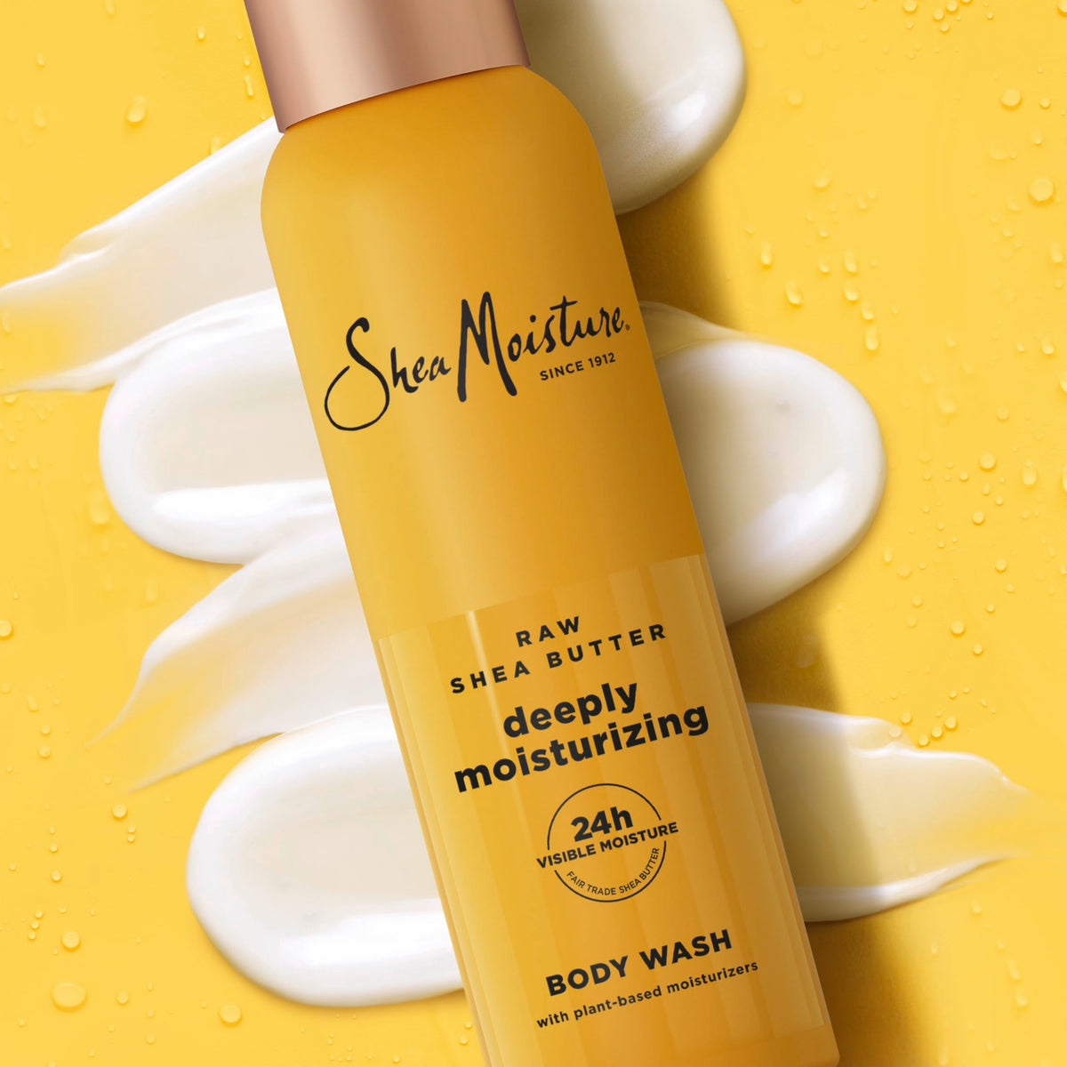 SheaMoisture Raw Shea Butter Body Wash packaging details